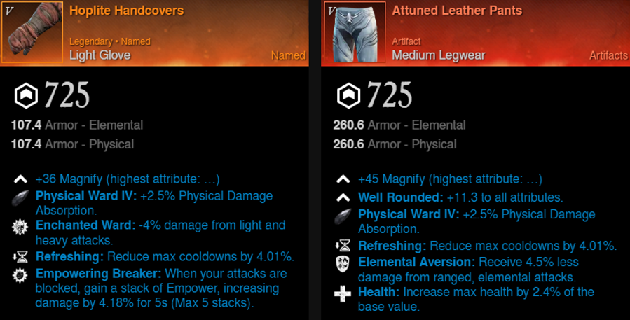 Evade Rapier Build gloves and legwear for New World Season 9