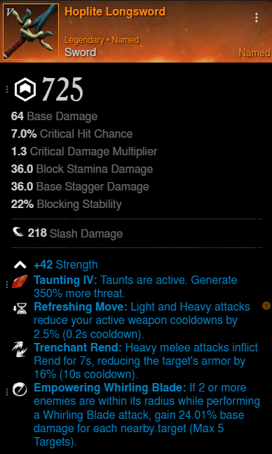 New World Hive of Gorgons Tank Build sword and shield