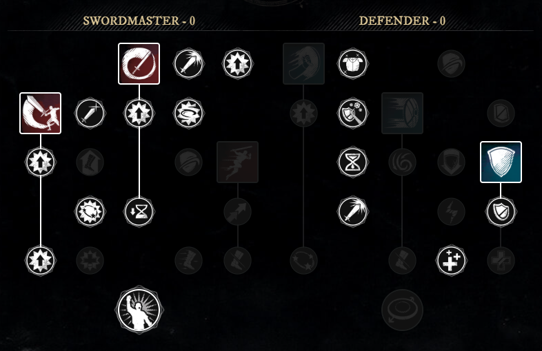 New World Hive of Gorgons Tank Build mainhand perk tree