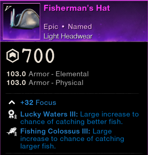 New World Fishing Luck Guide hat