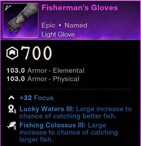 New World Fishing Luck Guide gloves