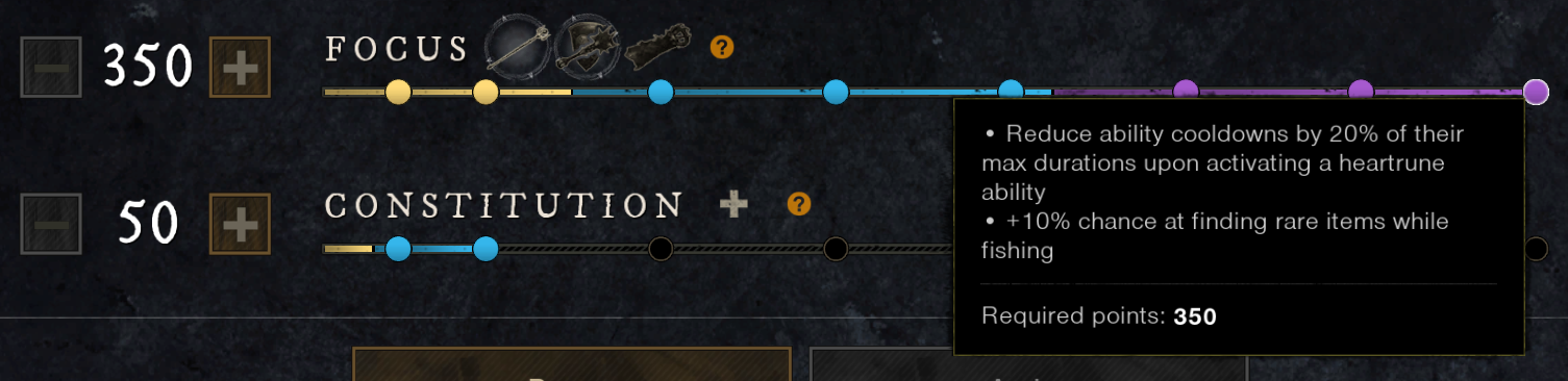 New World Fishing Luck Guide 350 focus