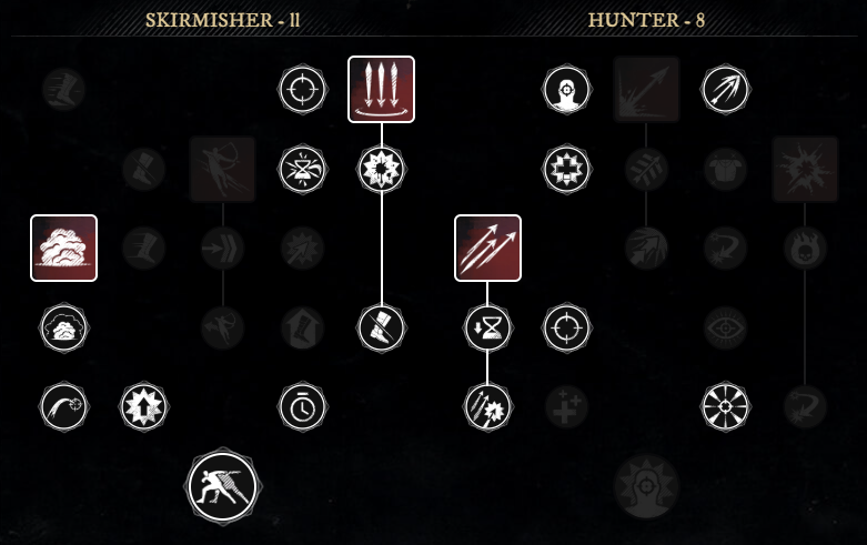 Boltcaster DPS Build bow skill tree for New World Season 9