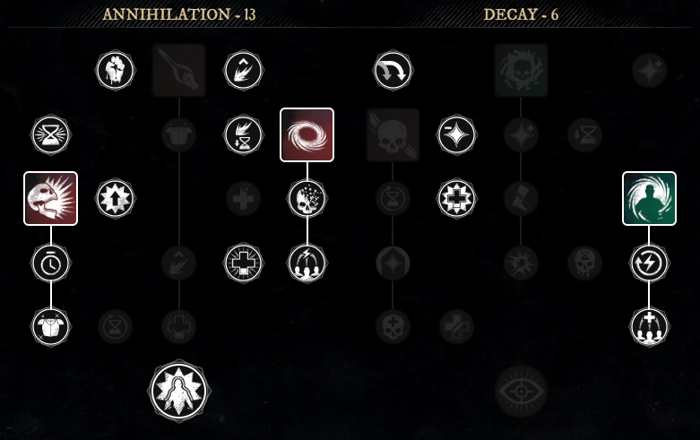 Boltcaster DPS Build offhand skill tree for New World Season 9