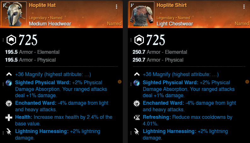 Boltcaster DPS Build helm and chest for New World Season 9
