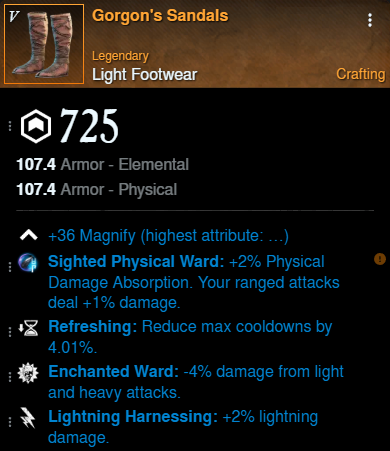 Boltcaster DPS Build boots for New World Season 9