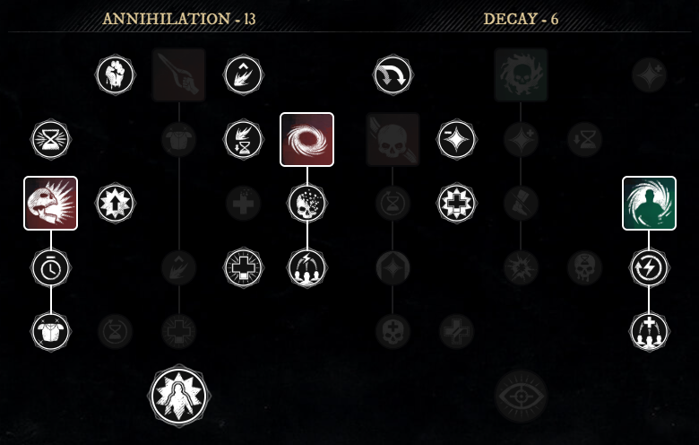 Shrapnel DPS Build offhand skill tree for New World Season 9