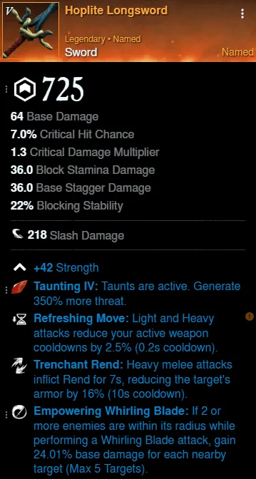 Mutated Tank Build mainhand for New World Season 9