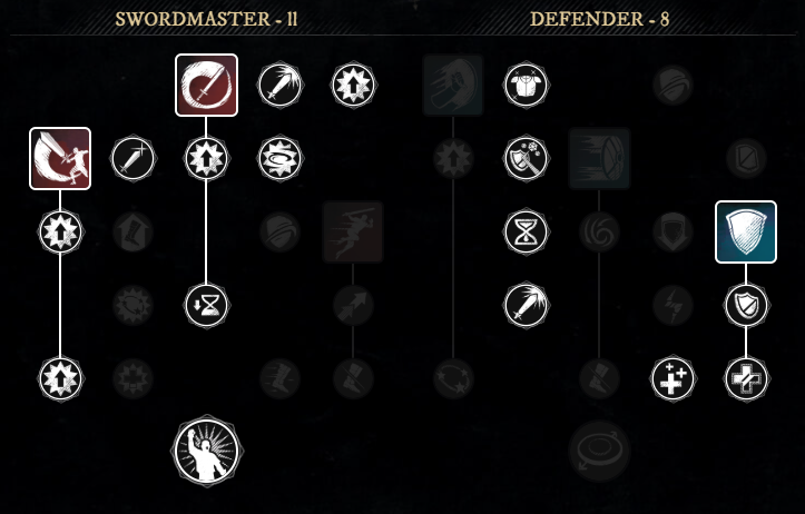 Mutated Tank Build mainhand skill tree for New World Season 9