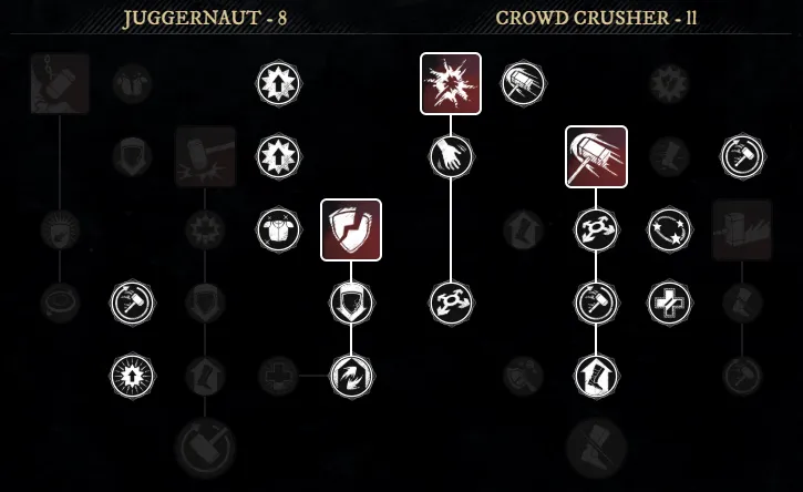 Mutated Tank Build offhand skill tree for New World Season 9