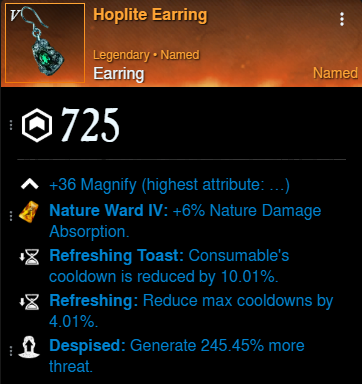 Mutated Tank Build earring for New World Season 9