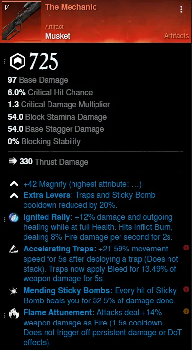 The Mechanic Build for New World Season 9