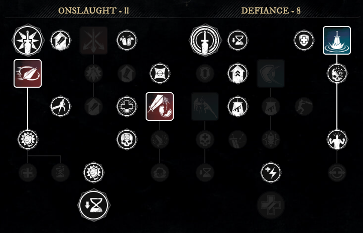 Crescent’s Wave Build skill tree for New World Season 9