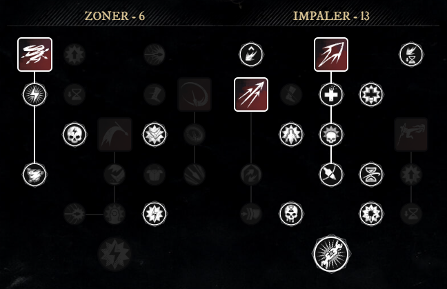 Crescent’s Wave Build offhand spear skill tree for New World Season 9