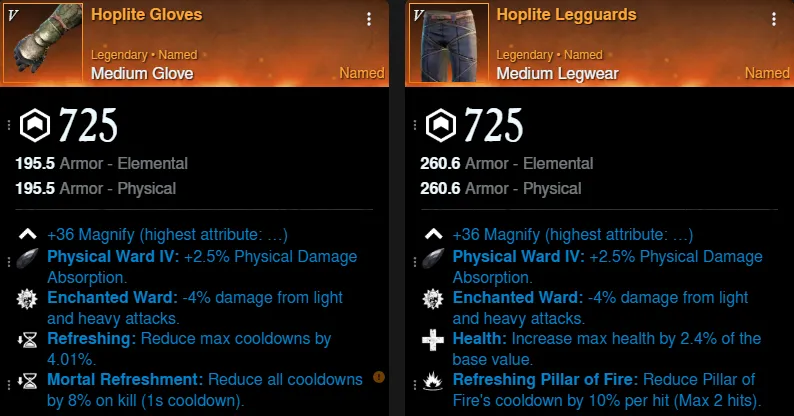 Grey Wizard’s Hat Build gloves and pants for New World Season 9