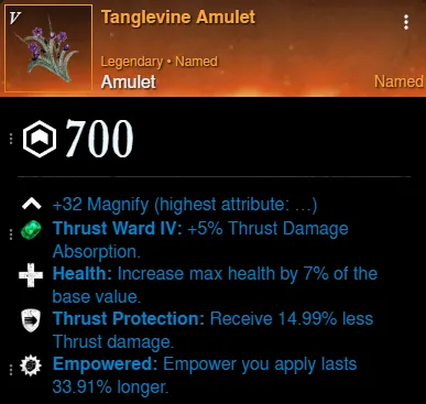 Grey Wizard’s Hat Build amulet for New World Season 9