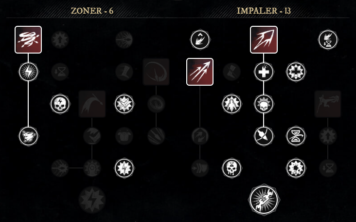 The Butcher Build offhand skill tree for New World Season 9