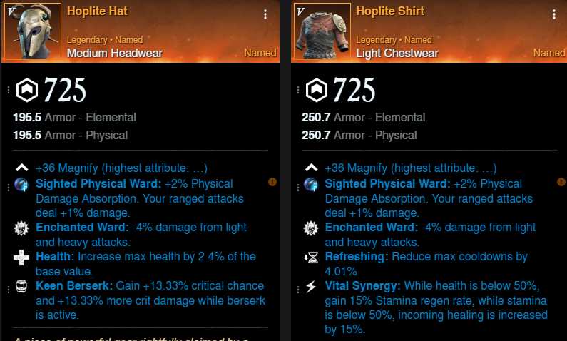 Freya’s Francisca Build helm and chest for New World Season 9