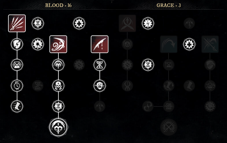 Finisher Bleed Build skill tree for New World Season 9