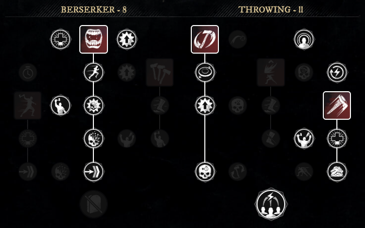 Sin Build skill tree for New World Season 9