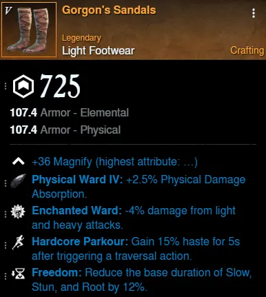 AoE Healer Build boots for New World Season 9