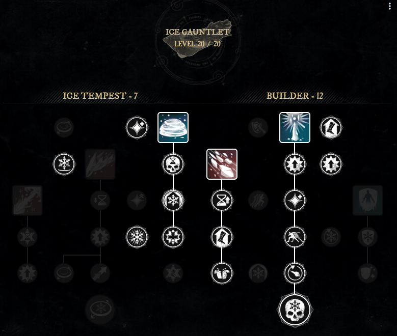 offhand ice gauntlet