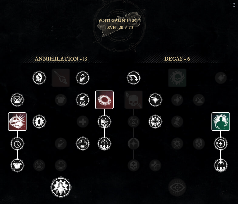 offhand void gauntlet