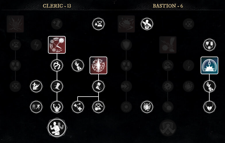 Single-Target Healer Build offhand skill tree for New World Season 9