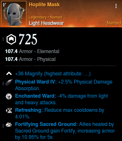 Single-Target Healer Build helm for New World Season 9