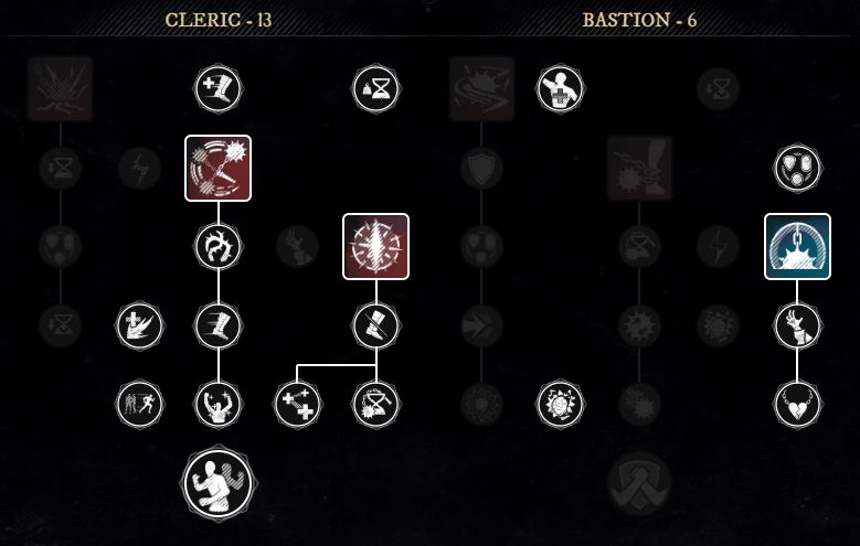 Buff Bot mainhand skill tree for New World Season 9