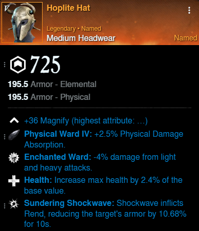 Buff Bot helm for New World Season 9