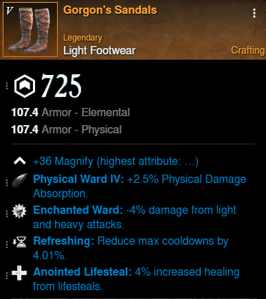 Buff Bot boots for New World Season 9
