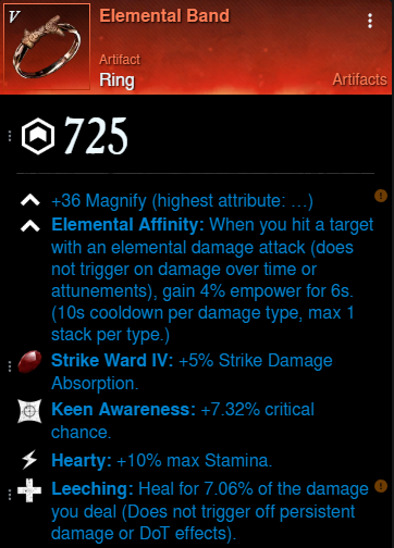 Hive of Gorgon Spear Build ring for New World Season 9
