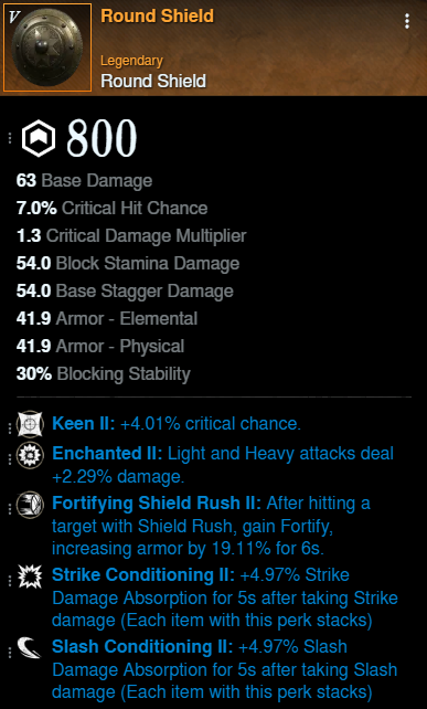 Rend Bot Build shield for New World Season 10 DPS Guide